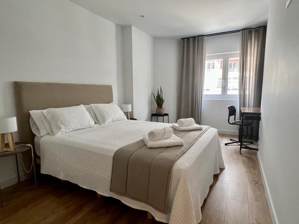Piso Exclusivo En Vigo Centrico, Negocios, Confort Buitenkant foto